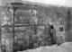 Syria: The west wall of the synagogue at Dura Europos shortly after its discovery in 1932